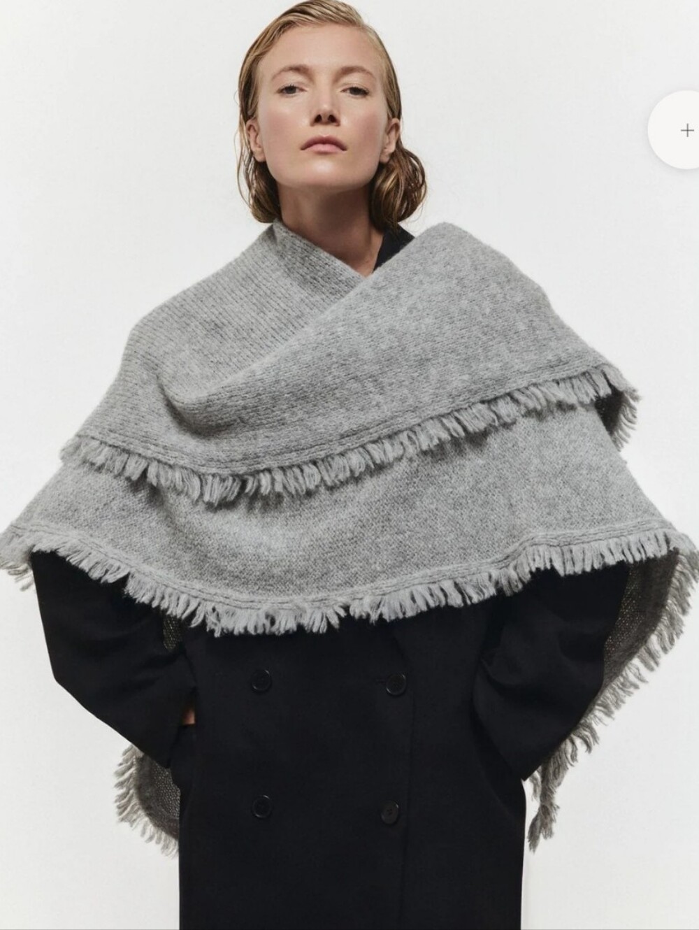 Janessa Leone Alpaca Blend Wrap/Throw